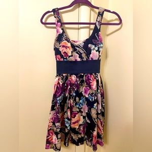Floral Fit n Flare Dress